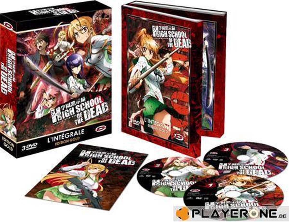 High School Of The Dead-Integr Collector-3 (2012) Dvd (Franse Import)