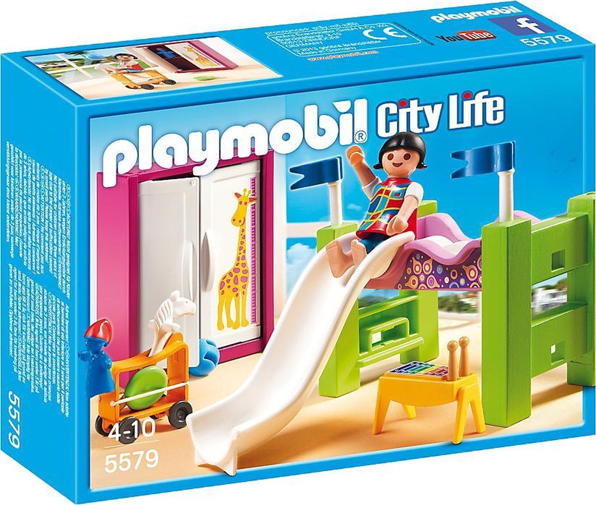 Playmobil Kinderkamer met hoogslaper - 5579 | bol.com
