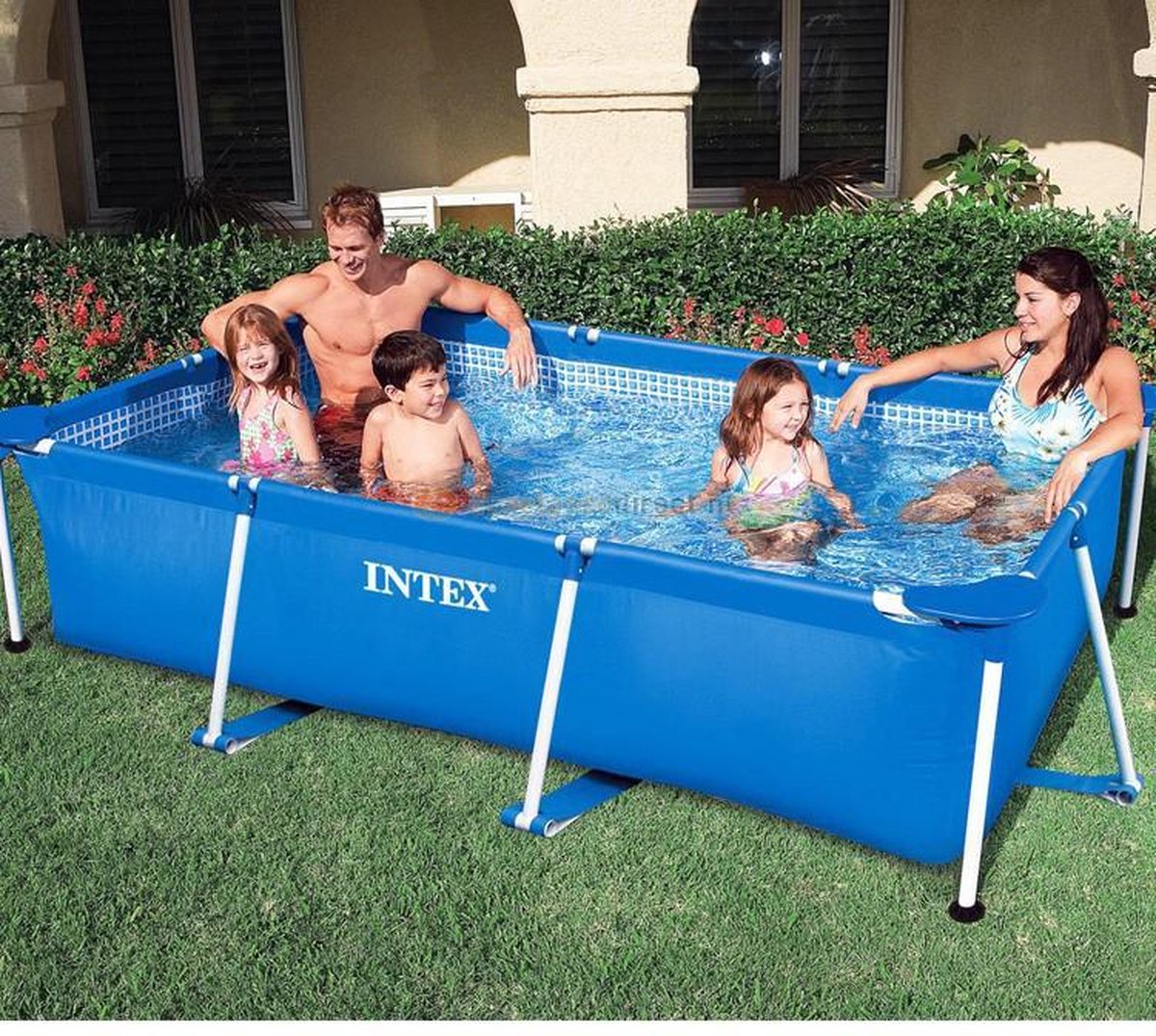 Intex Piscine Intex 260x160x65 cm piscine jardin enfants/familiale pataugeoire en PVC 