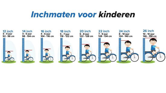 Nogan Harley Kinderfiets - Jongens - 18 Inch - Mat Zwart | De Beste Keuze