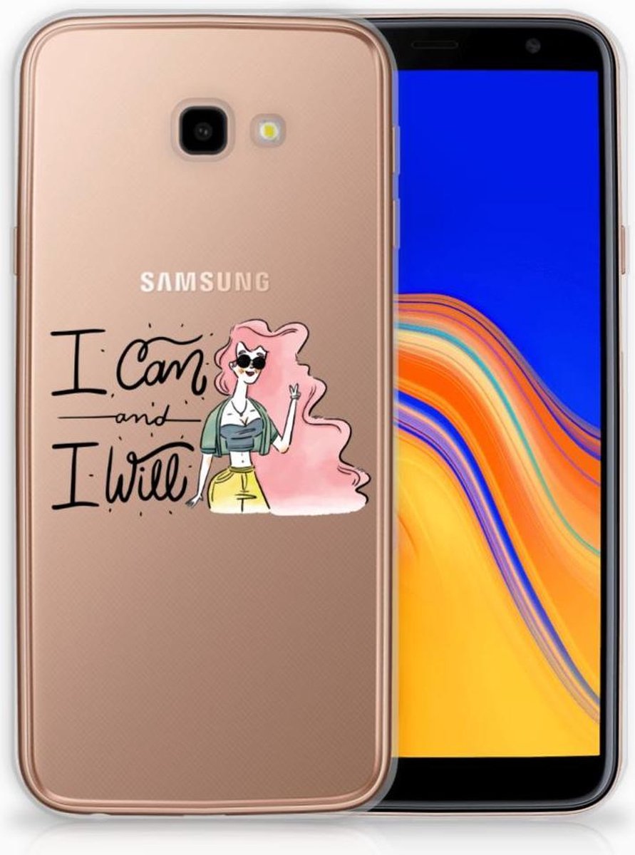Samsung Galaxy J4 Plus (2018) Telefoonhoesje met Naam i Can