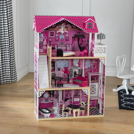 | KidKraft Amelia Poppenhuis Kidkraft Amelia Barbiehuis | Gratis Verzending! Het Houten