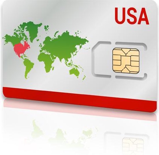 SIM KAART USA: 12 GB Data sim voor mobiel internet | bol