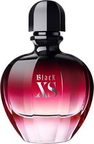 MULTI BUNDEL 2 stuks Paco Rabanne Black XS For Her Eau De Perfume Spray 80ml