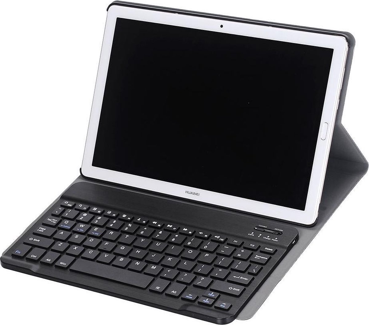 Shop4 - Huawei MediaPad M5 Lite 10 Toetsenbord Hoes - Bluetooth Keyboard Cover Business Zwart