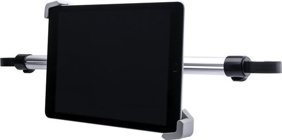 Shop4 - Universele Centrale Tablet Houder Auto Hoofdsteun (max. breedte 250mm)