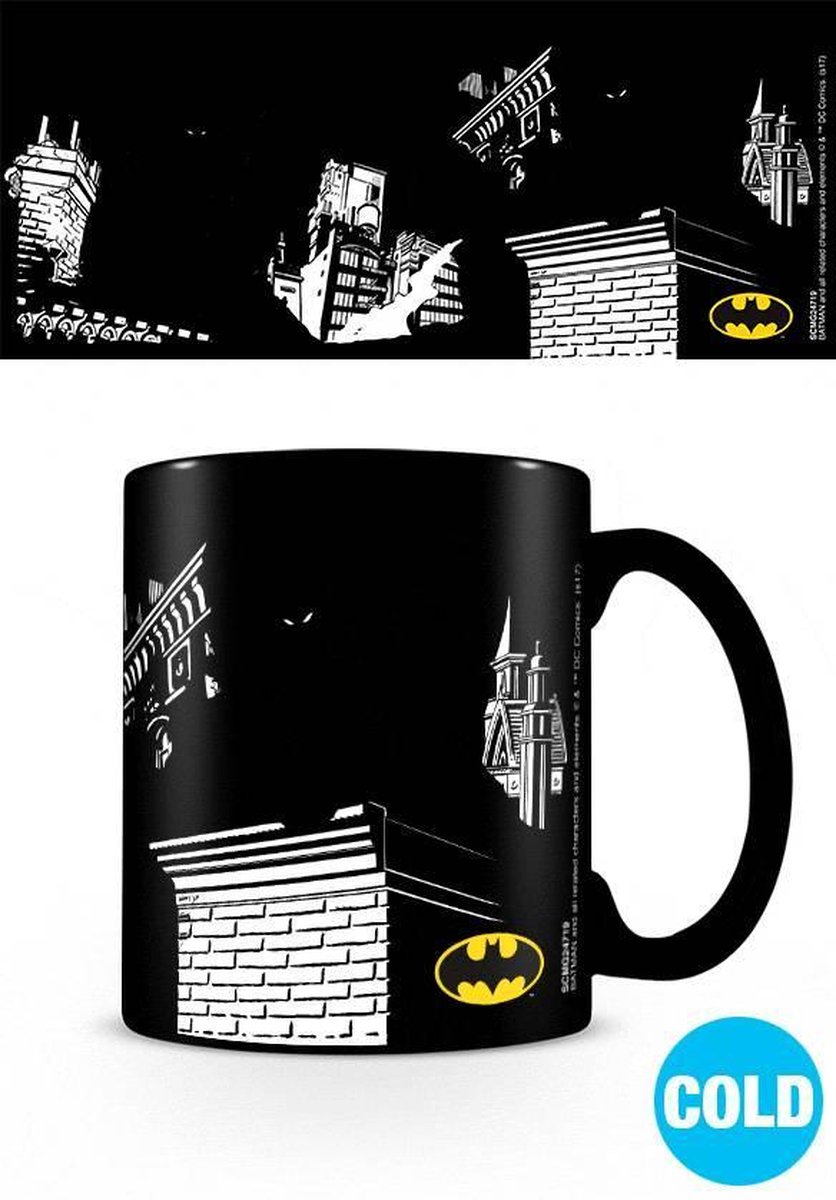mok warmtewissel - Batman Shadows - keramisch