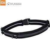 Yunmai fitness heuptas - running belt - hardloopband met reflecterende strook en telefoonhouder - waterbestendig