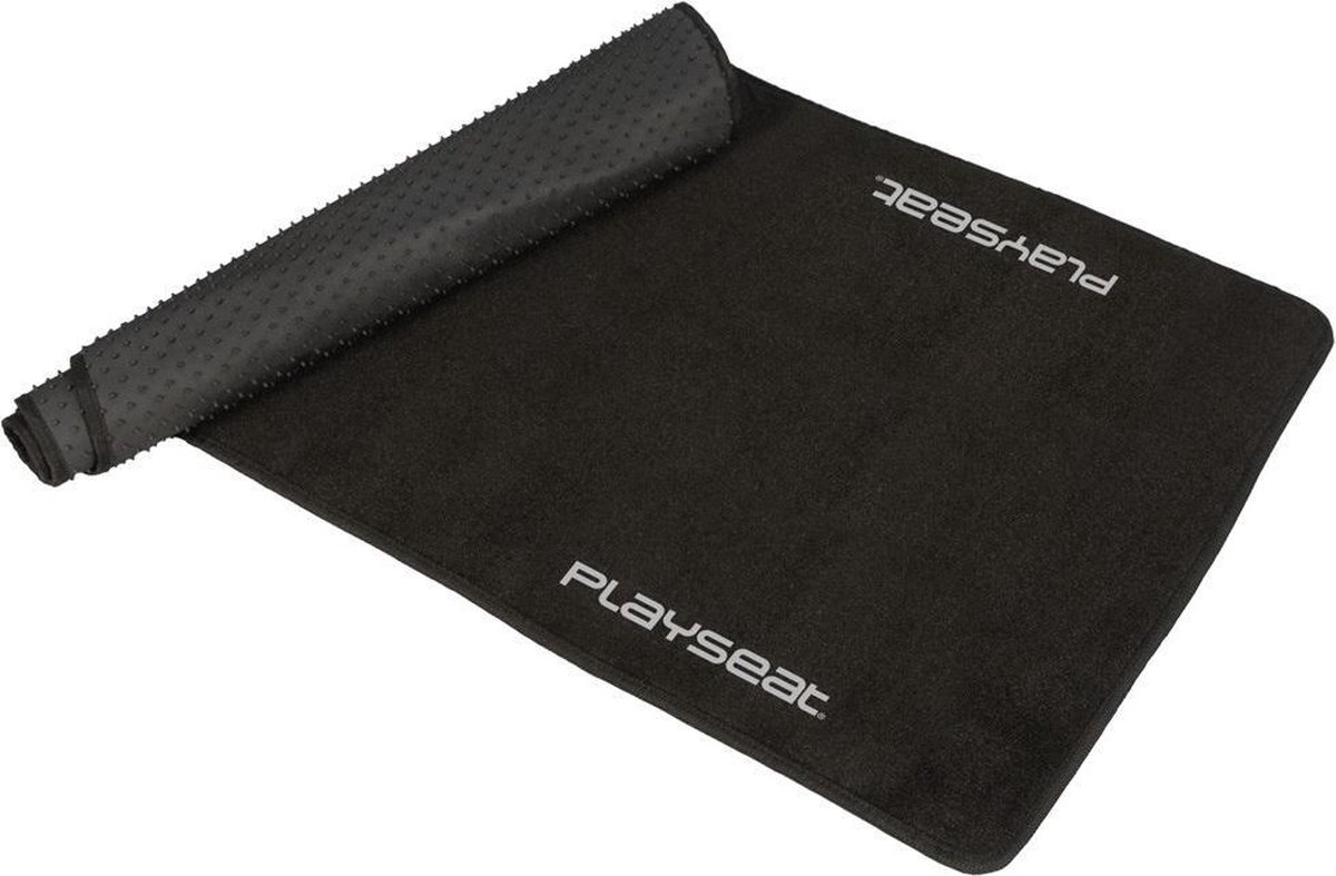 Bol.com Playseat Floor Mat - Vloermat Bureaustoel - Antislip Vloerbeschermer - Zwart aanbieding