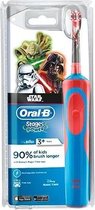 Oral-B Star Wars Kind Roterende-oscillerende tandenborstel Blauw, Rood