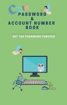 Cute Password & Account Number Book