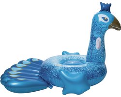 Bestway Opblaasbare Pauw 173 x 117 cm - Opblaasfiguur voor Zwembad en Strand