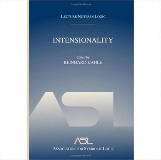 Intensionality - cover