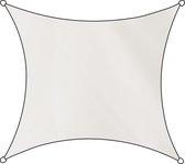 Toile d'ombrage d'extérieur Livin '- Polyester - Carré - 3,6 m - Blanc