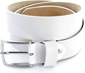 Muller & Sons Casual Riem heren Heren Broekriem Wit 95 cm