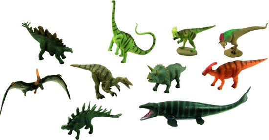 Collecta Prehistorie Mini Set A 10 Mini Dinosaurussen 7-11 Cm | bol.com