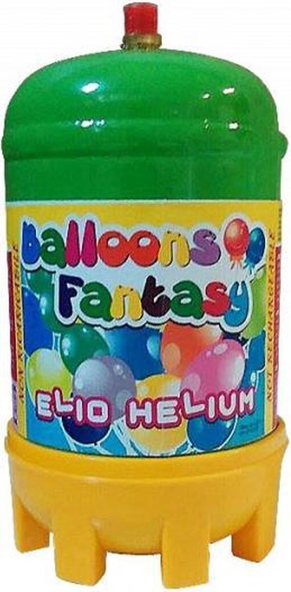 stel voor Heerlijk Samengroeiing Helium tank voor 10 ballonnen | bol.com
