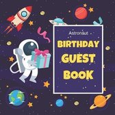 Astronaut Birthday Guest Book