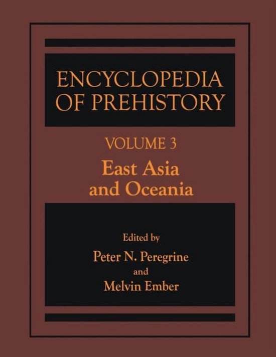 Encyclopedia of Prehistory - cover