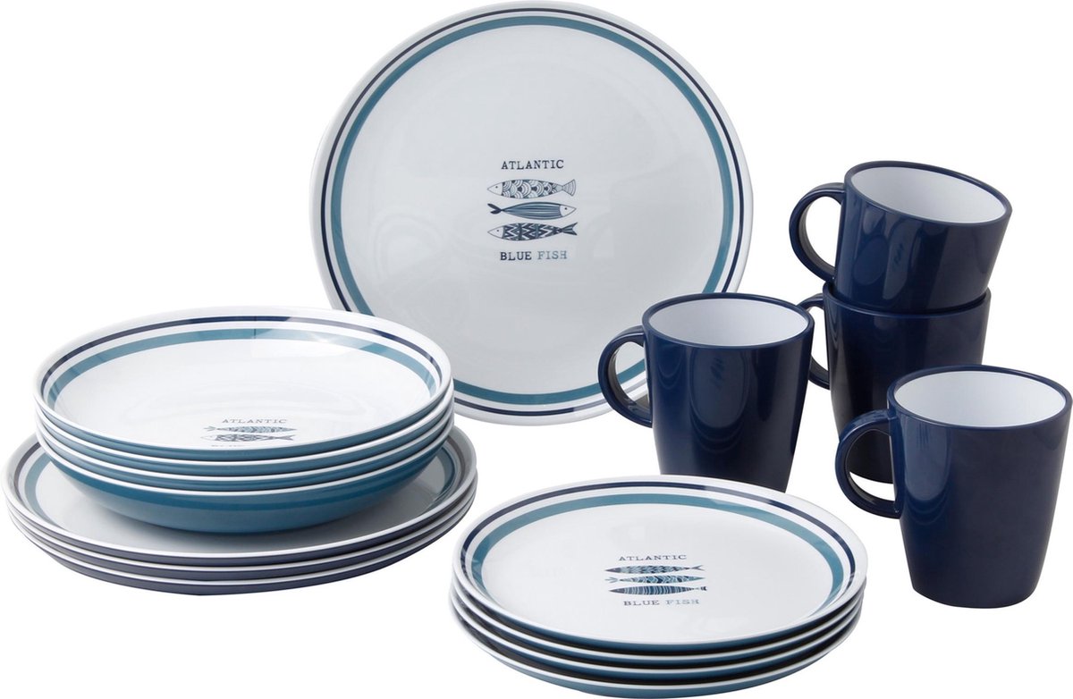 Brunner Lunch Box Atlantic serviesset (16dlg)