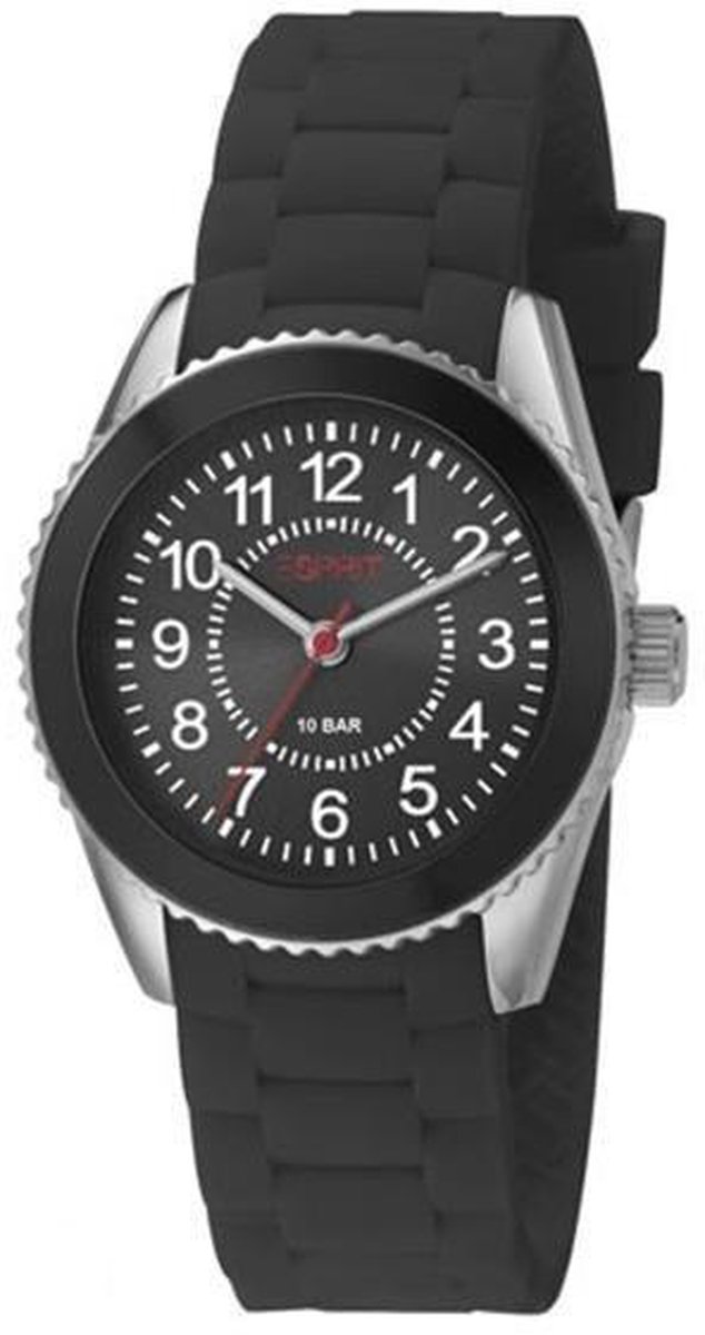 Esprit ES106424005 Mini Marin- Horloge - Siliconen - 30 mm - Zwart