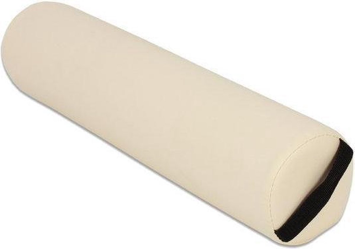 Goedkoopste tectake® Nekkussen kniekussen rolkussen voor massagetafel rond , imitatieleer - diverse kleuren - beige