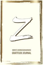 Z Men's Monogrammed Gratitude Journal