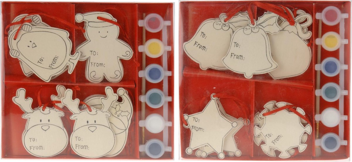 3 stuks! Decoset hanger diy figuur s12 Nampook