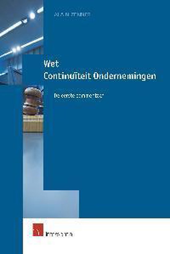 Wet continuïteit ondernemingen - cover