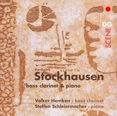 Steffen Schleiermacher & Volker Hemken - Stockhausen: Bass Clarinet & Piano (CD)