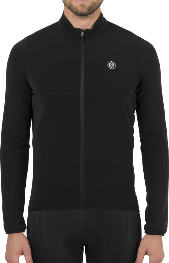 AGU Essential Thermo Jersey Fietsshirt - Heren - Maat  XL - Zwart