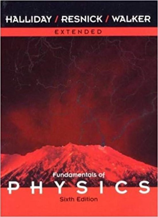 Fundamentals Of Physics - cover