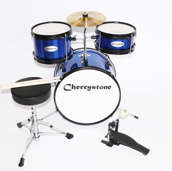 Cherrystone Kinder Drumstel Blauw bol.com