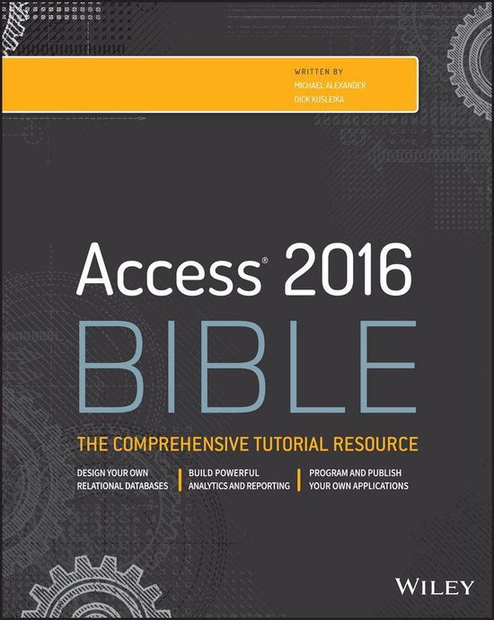 Bible - Access 2016 Bible - cover