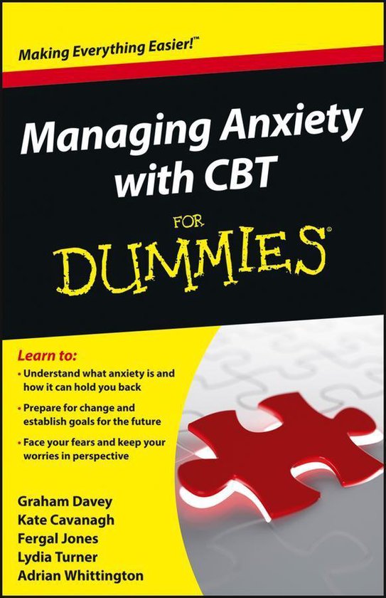 Managing Anxiety with CBT For Dummies - cover