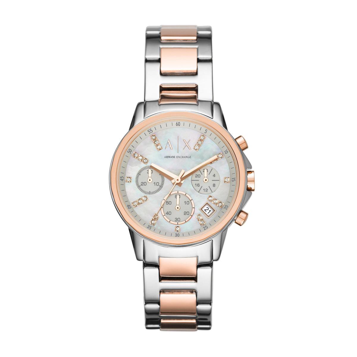 Armani Exchange AX4331 Dameshorloge 36 mm - Rosékleurig