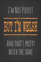 I'm not perfect, But I'm Welsh And that's pretty much the same