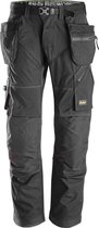 Snickers FlexiWork broek - met holsterzak - zwart - mt. XL taille 54 W38