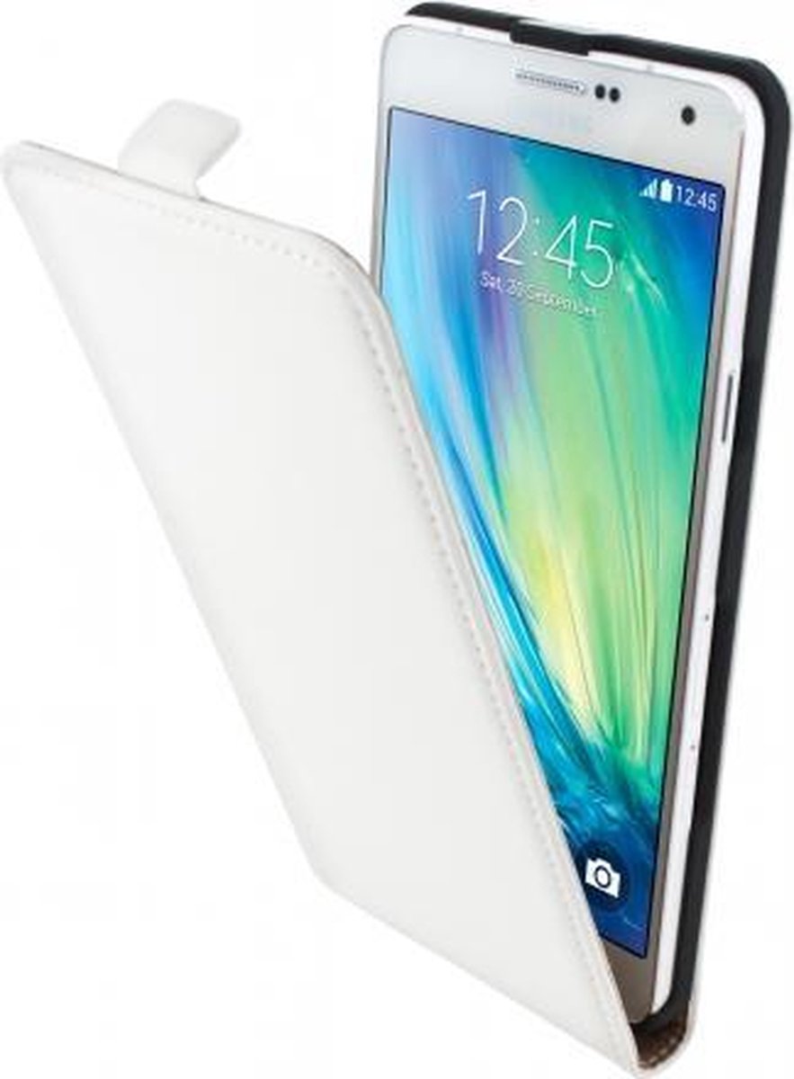 Mobiparts Premium Flip Case Samsung Galaxy A7 White