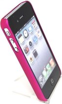 Hard plastic backcase iphone 4 roze