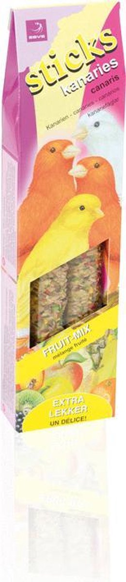 ESVE snacks Vogelsticks Kanarie Fruit