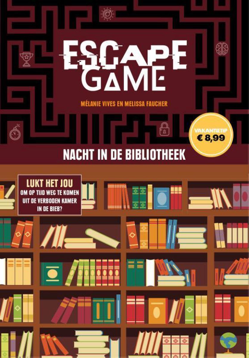 Escape game  -   Nacht in de bibliotheek - Clémence Gueidan