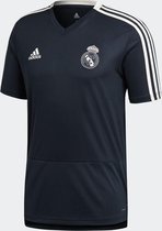 adidas Real Madrid Trainingsshirt 2018-2019 Heren - Navy/White