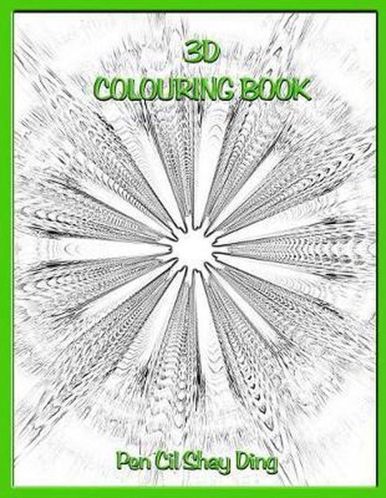 3D colouring Book - cover