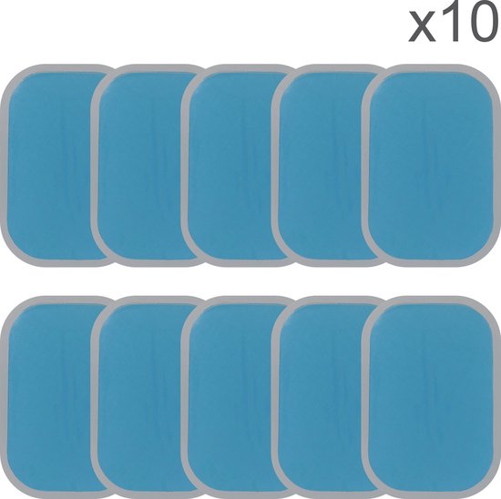 IGUATU Hip Trainer Gel Pads - 60 Stück EMS Elektroden Für Bauch & Po