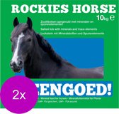 Rockies Liksteen Paard Naturel - Voedingssupplement - 2 x 10 kg