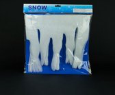 5 stuks Ijspegelrand 200x32cm/brandvertragend/polyester/polybag Snow