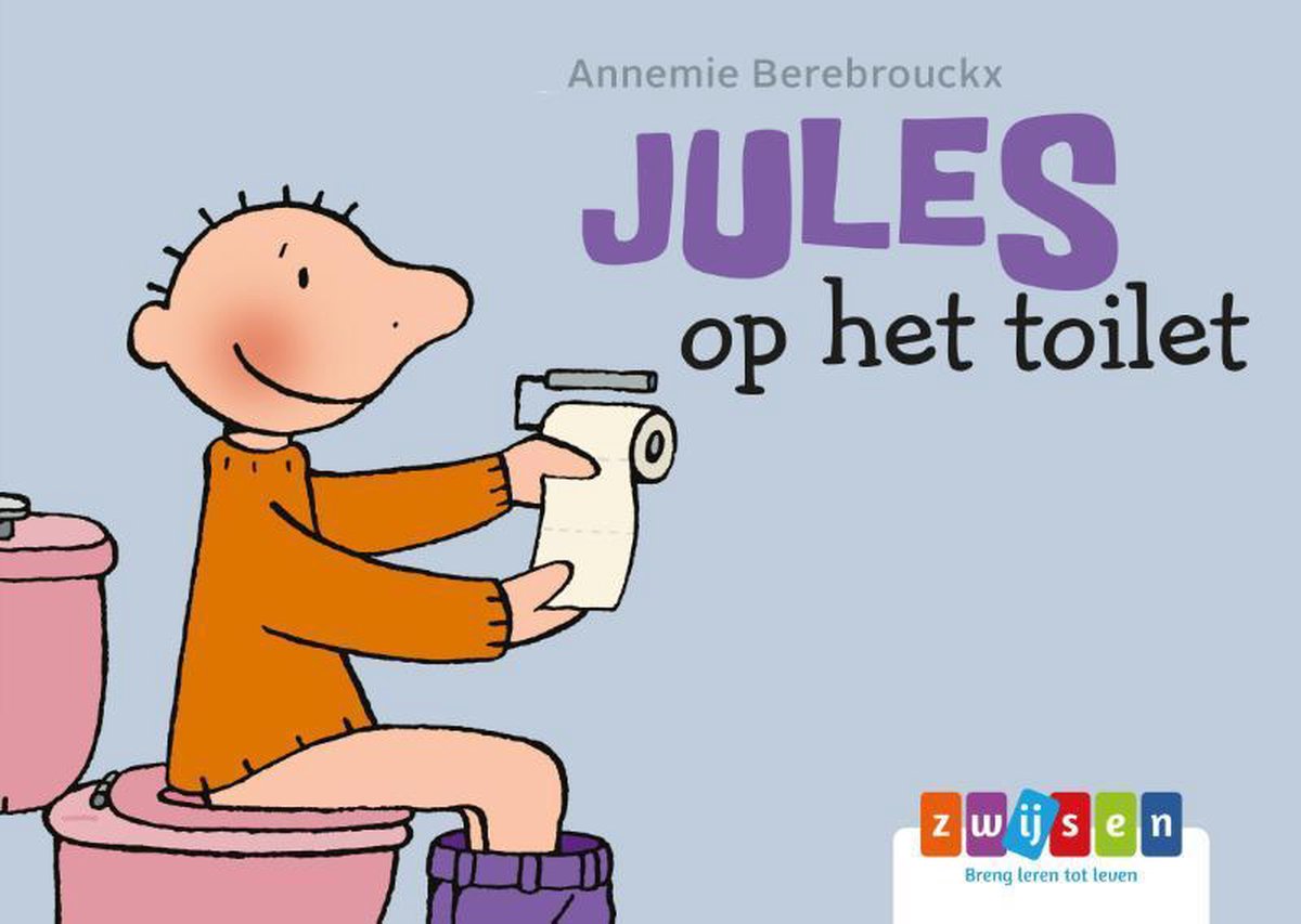 Jules Kartonboekje 4 - Jules Op Het Toilet, Annemie Berebrouckx |  9789463680615 | Boeken | Bol.Com