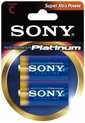 Sony 2x C Stamina Platinum Pile à usage unique Alcaline 1,5 V.