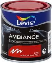 Levis Ambiance Tablo Ballpoint Red Extra mat 0,25L